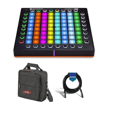 Novation Launchpad Pro USB Midi Controller W/SKB Universal Mixer Bag / 20'Cable