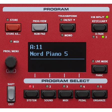 NORD Piano 5 73-Note Triple Sensor Keybed Digital Piano w/Grand Weighted Action