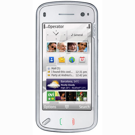Nokia 002L103 N97 Unlocked Cellular Phone, 5 MP, White