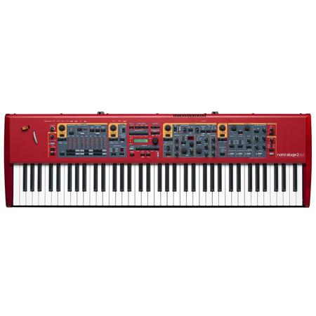 NORD Stage 2 EX HP76 Velocity Sensitive Hammer Action Keyboard, 76 Keys, Range E-G