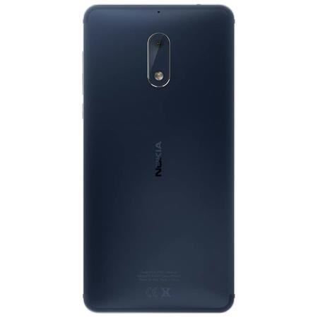 Nokia 6 TA-1039 5.5" FHD Dual-SIM 32GB GSM Smartphone, 3GB RAM, Unlocked, Blue