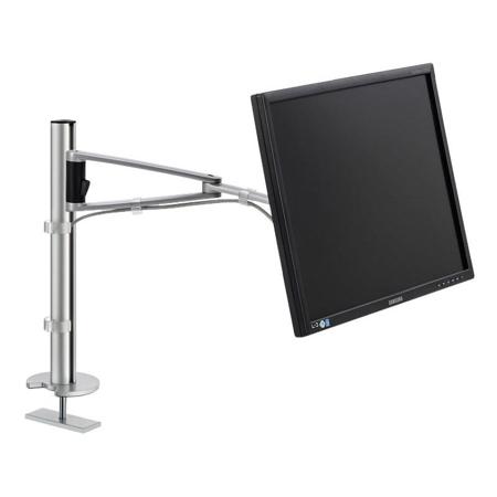 Novus MY One Plus Monitor Arm with Grommet Base, Silver