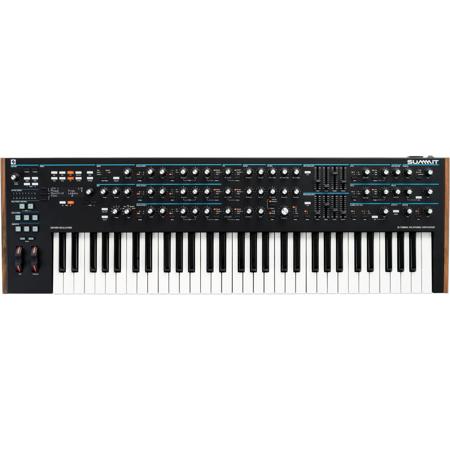 Novation Summit Two-Part 16-Voice 61-key Polyphonic Synthesiser with Three New Oxford Oscillators Per Voice