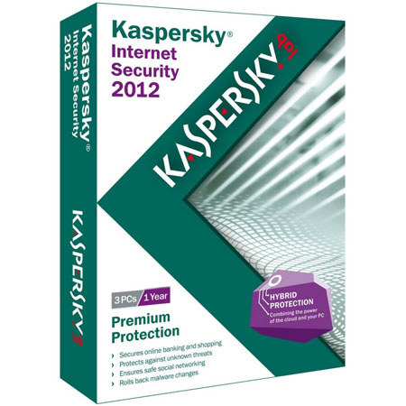 Kaspersky Internet Security 2012 for Windows 7/Vista /XP, 3 Users