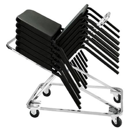 National Public Seating DY82 Dolly for 18x 8200 Music Chairs, Chrome Frame