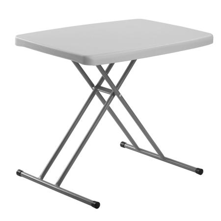 National Public Seating PT3020 Commercialine 20x30" Folding Table, Speckled Gray