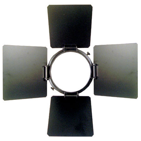 NRG 4 Leaf Barndoor Set for Quartz Style Light Heads