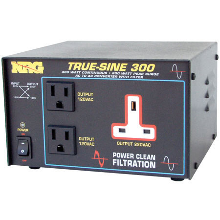 NRG 22300 True-Sine 300W AC Voltage Conversion