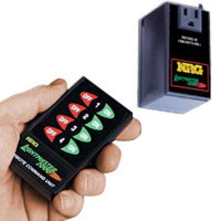NRG LightMaster 2000 Starter Kit, Wireless Remote Control System for "On/Off" Control of Lights up to 1000 watts