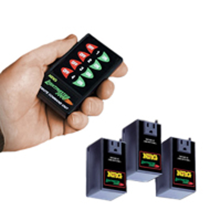 NRG LightMaster 2000 3-Light Wireless Remote Control System for "On/Off" Control.