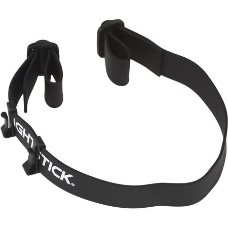 Nightstick 4616-RSTRAP Replacement Heavy Duty Rubber Strap w/ Cord Clips, Black