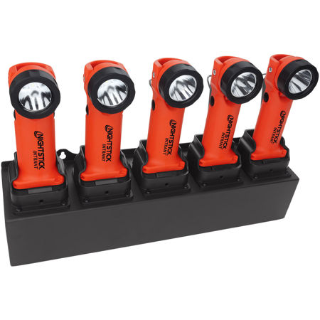 Nightstick 5-Unit Snap-In Mounting Base, XPP-5566 Series Angle Light, Black