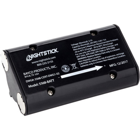 Nightstick Rechargeable Lithium-Ion Battery for 5566/68 Intrant Lights