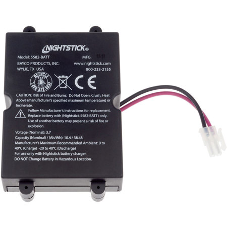 Nightstick Lithium-Ion Battery for XPP-5582RX/GX Intrinsically Safe Lanterns