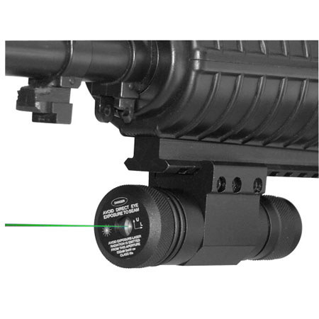 NcSTAR Green Laser with Weaver Base/Pressure Switch