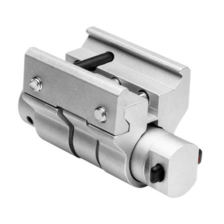 NcSTAR Red Laser Sight with Weaver Mount, Silver