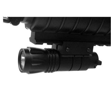 NcSTAR 1 Watt Pistol & Rifle LED Flashlight with Weaver Base