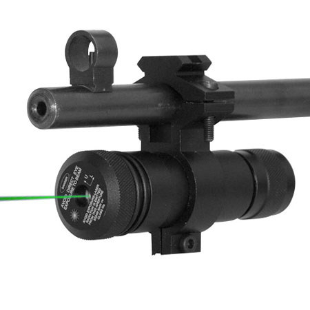 NcSTAR Green Laser with Universal Barrel Mount, Pressure Switch