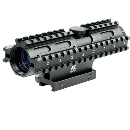 NcSTAR 4x32mm Riflescope, P4 Sniper Reticle, Picatinny Mount