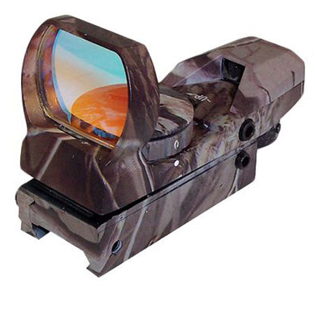 NcSTAR Red & Green Multi Reticle Reflex Sight with 4 Different Reticles, Camo