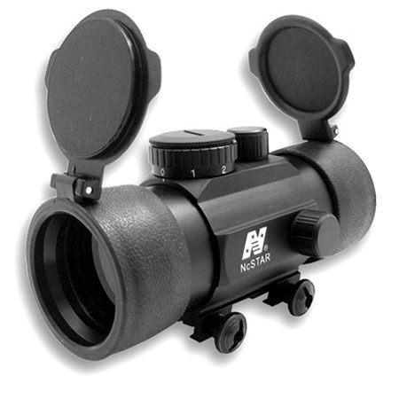 NcSTAR 1x 45mm T-Style Red Dot Sight, Weaver Base