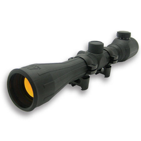NcSTAR 3-9x 40mm Illuminated Rifle Scope, Rangefinder