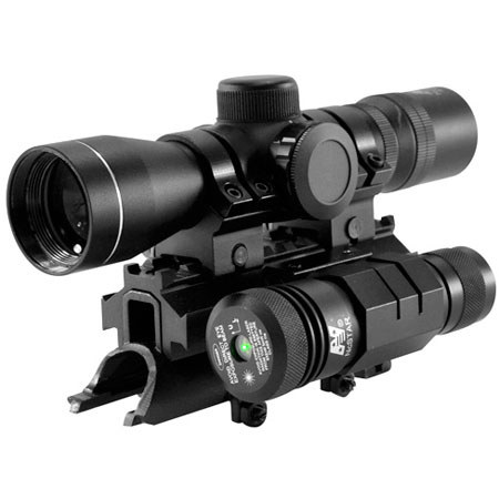 NcSTAR Boar Blaster 4x 30mm Riflescope Combo