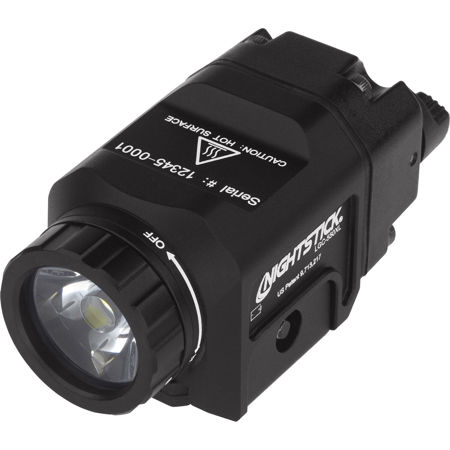 Nightstick LGC-550XL Compact Long Gun LED Weapon Light, 550 Lumens, Black