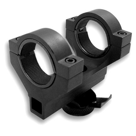 NcSTAR 30mm One Piece Ring Mount Set with 1" Inserts/2" Compact