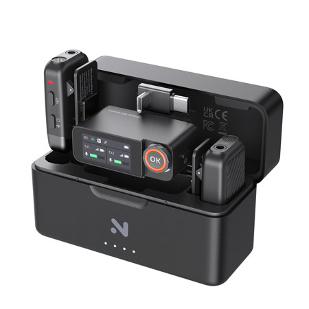 NearStream AWM28T 2.4GHz 2-Person Wireless Lavalier Microphone System