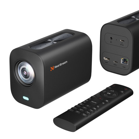 NearStream VM20 8MP 4K Ultra HD Wired Streaming Camera, 10x Optical Zoom