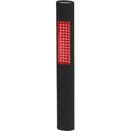 Nightstick LED Safety & Flashing Red Floodlight, 150 Lumens, 4x AA