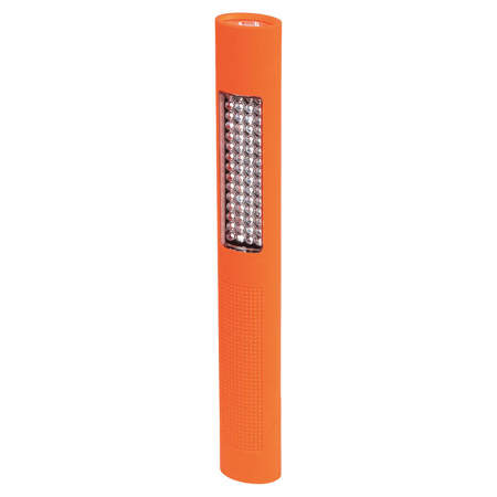 Nightstick LED Duty Task Safety Light, 4 AA Dual Floodlight and Flashlight, 150 Lumens Flashlight, Orange