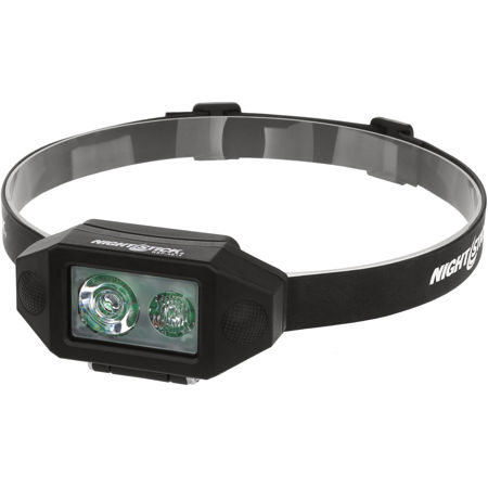 Nightstick NSP-4614 Low-Profile Dual-Light Multi-Function LED Headlamp, 300 Lumens Dual-Light, IP-X7 Waterproof, Black