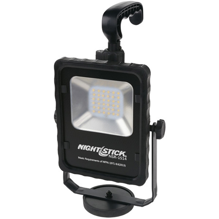 Nightstick NSR-1514 Rechargeable LED Area Light, Magnetic Base, 1000 Lumen