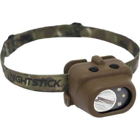 Nightstick NSP-4610 Multi-Function LED Headlamp, 210 Lumens, AAA Battery, Flat Dark Earth