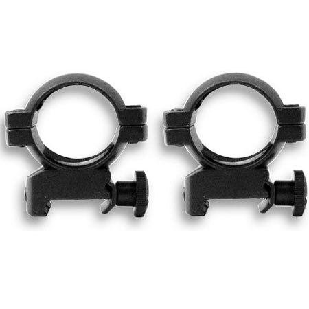 NcSTAR 1" Weaver Rings, Pair, All Steel