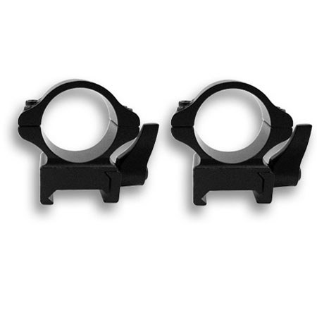 NcSTAR 1" Weaver All-Steel Ring for Low Riflescope, Pair