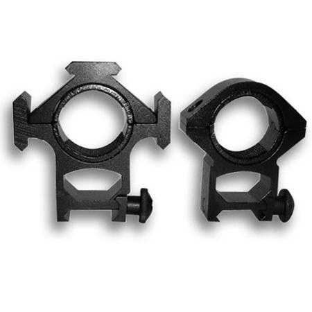 NcSTAR 30mm Weaver Tri-Ring Mount, Height 1.20"