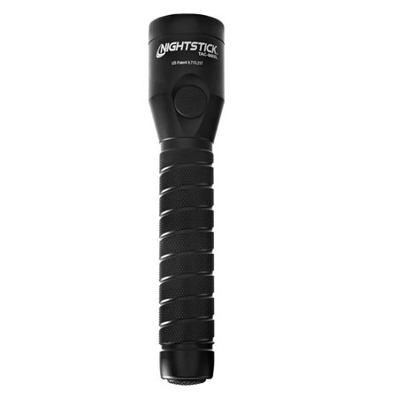 Nightstick TAC-660XL Dual-Switch Rechargeable Tactical LED Flashlight, Black