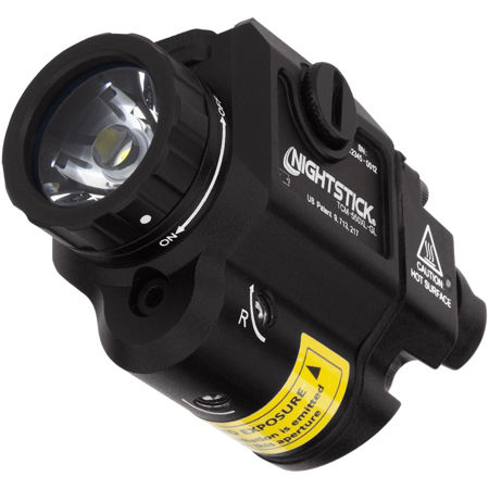 Nightstick TCM-550XL Compact Weapon-Mounted Light with Green Laser