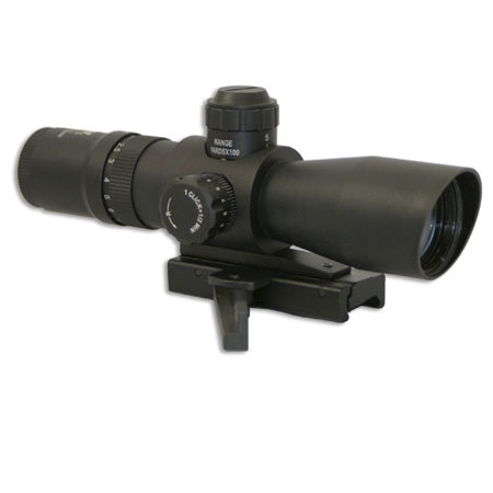NcSTAR Mark III Tactical 2-7x 32mm Riflescope, Mil-Dot Reticle