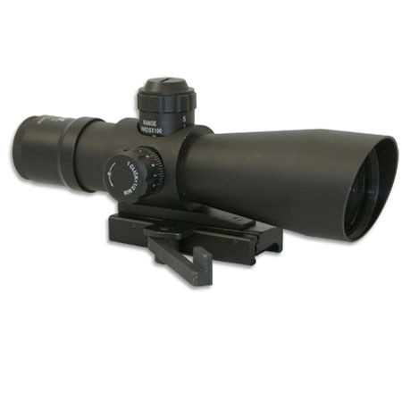 NcSTAR Mark III Tactical 4x 32mm Riflescope with Mil-Dot Reticle