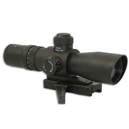 NcSTAR Mark III Tactical 2-7x 32mm Riflescope, P4 Sniper Reticle