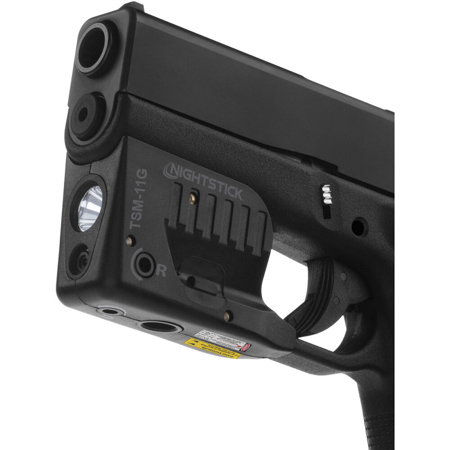 Nightstick TSM-11G Weapon-Mounted Light, Green Laser, Glock G42/G43/G43X/G48