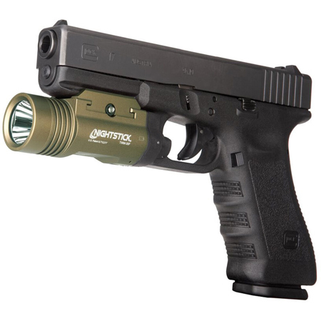 Nightstick TWM-30 Tactical Weapon-Mounted Light, 1200 Lumens, Olive Drab Green