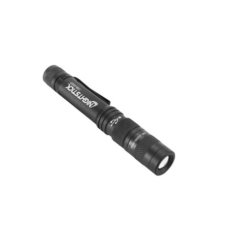 Nightstick USB-205ZF USB-C Rechargeable Zoom-Focus LED Penlight, Black
