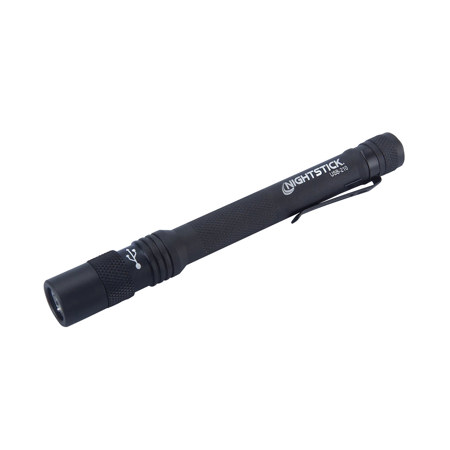 Nightstick USB-210 USB-C Rechargeable High Lumen LED Penlight, Black