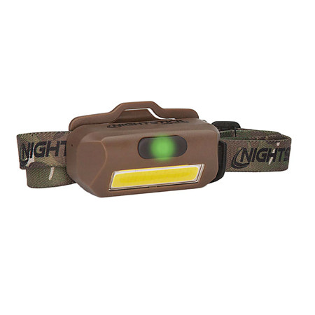 Nightstick USB-4510 Multi-Flood USB-C Rechargeable LED Headlamp, Flat Dark Earth