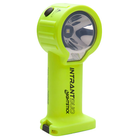 Nightstick XPP-5564 Zone 0/20 INTRANT DUO Intrinsically Safe Dual-Light LED Angle Light, Green/Black